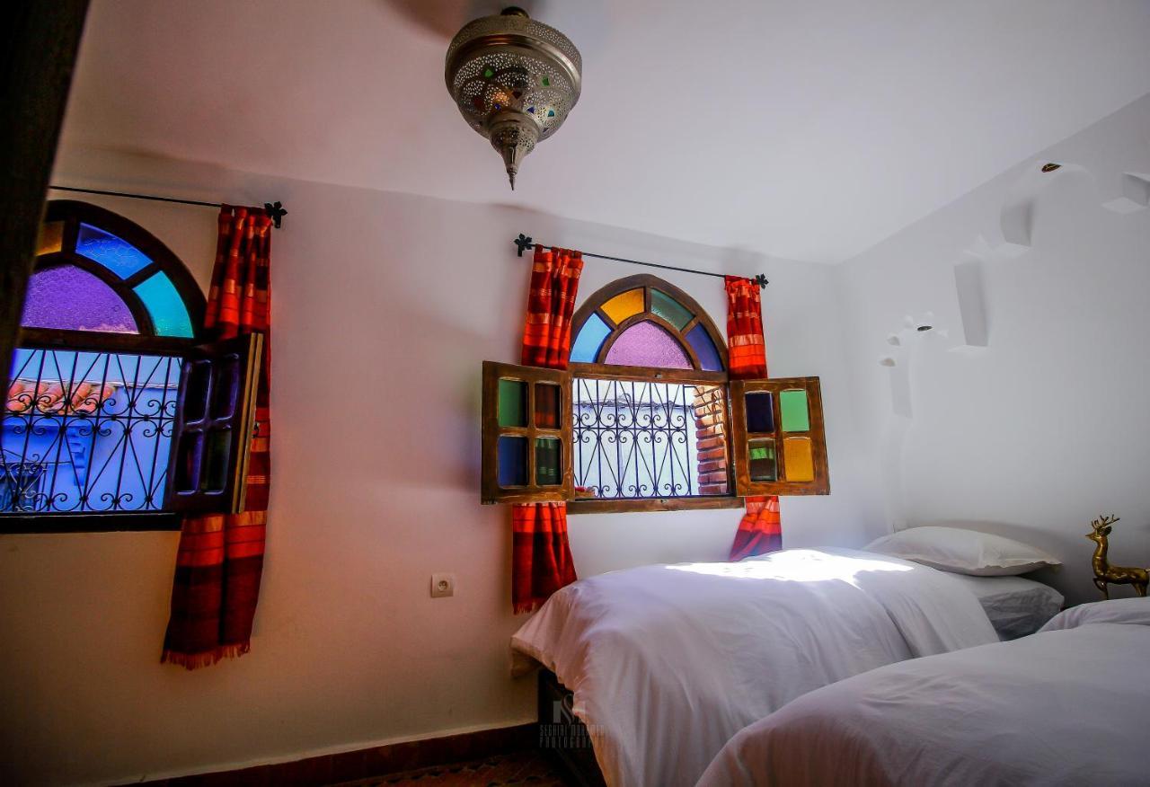 Riad Bab Mahruk Chefchaouen Exteriör bild